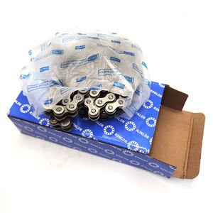 Wholesale Konlon Reinforced Motorcycle Chains 428 428H-112L Golden Roller Chains for Motorcycle Atv